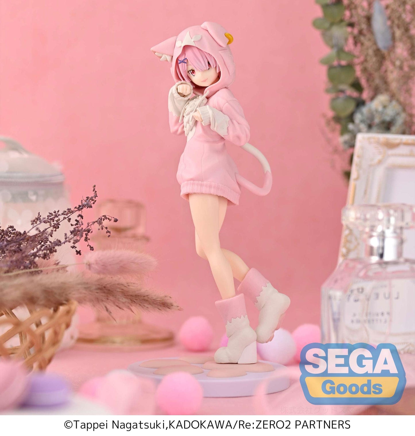 SEGA Re:ZERO -Starting Life in Another World- Luminasta - Ram (Mofumofu Pack Ver.) Figure