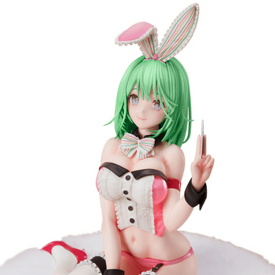 UNION CREATIVE DSmile Illustration Pink x Bunny Figure