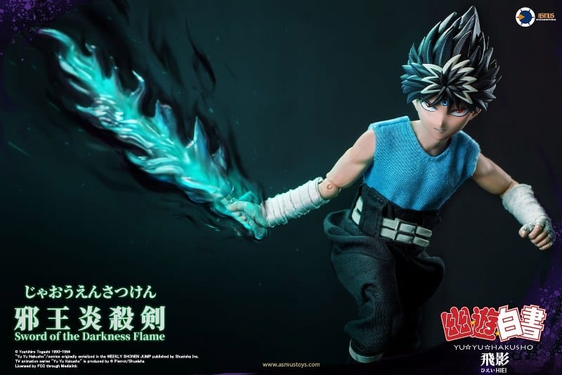 ASMUS TOYS Yu Yu Hakusho HIEI 1/6 COLLECTIBLE ACTION FIGURE