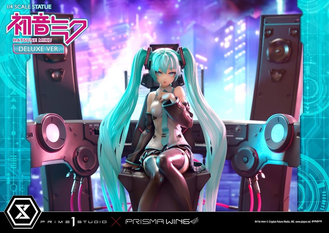 PRIME 1 STUDIO PRISMA WING Hatsune Miku "Art by neco" 1/4 Scale Statue