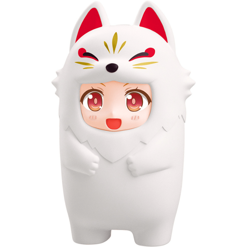 GOOD SMILE COMPANY Nendoroid More Kigurumi Face Parts Case (White Kitsune)