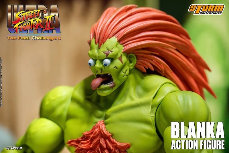 STORM COLLECTIBLES Ultra Street Fighter II: The Final Challengers - Blanka 1/12 Scale Action Figure