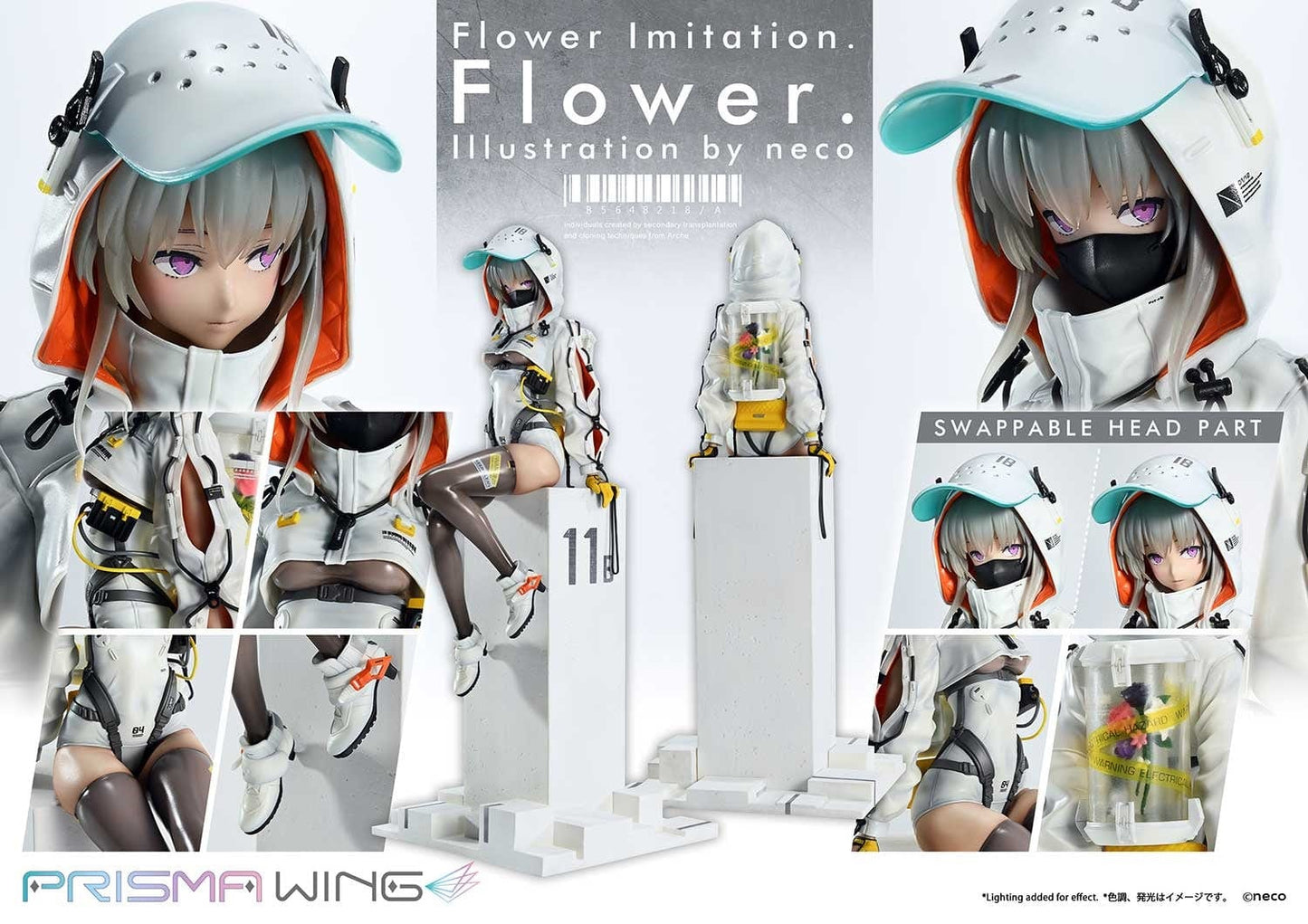 PRIME 1 STUDIO PRISMA WING Flower Imitation. Flower. Illustration by neco 1/7 Scale Pre-Painted Figure