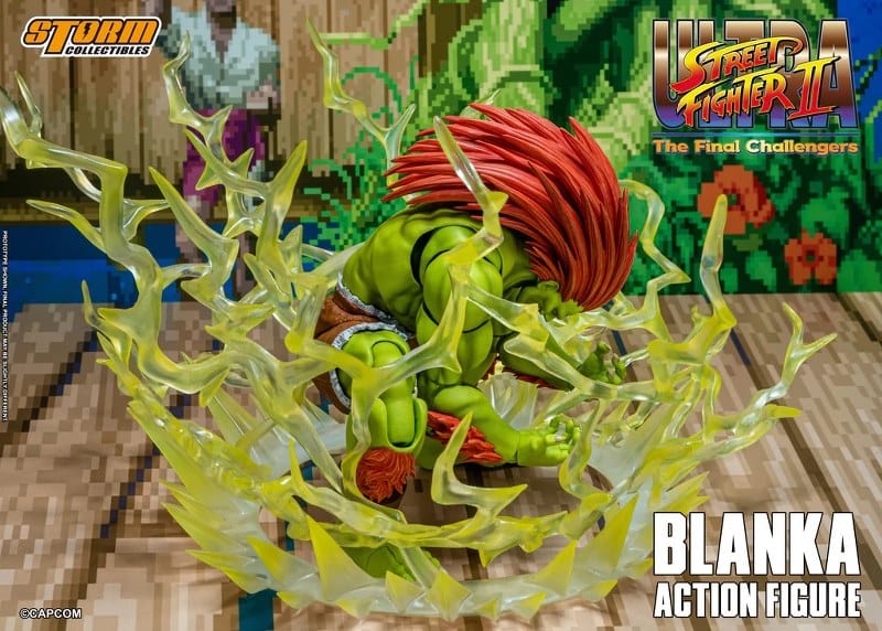 STORM COLLECTIBLES Ultra Street Fighter II: The Final Challengers - Blanka 1/12 Scale Action Figure