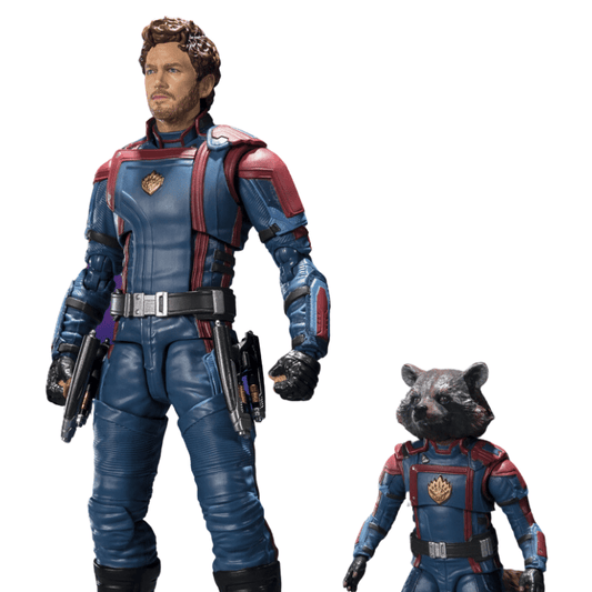 BANDAI SPIRITS S.H.Figuarts Star Lord & Rocket Raccoon (Guardians of the Galaxy: Vol. 3)