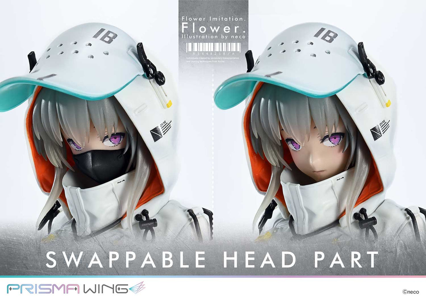 PRIME 1 STUDIO PRISMA WING Flower Imitation. Flower. Illustration by neco 1/7 Scale Pre-Painted Figure