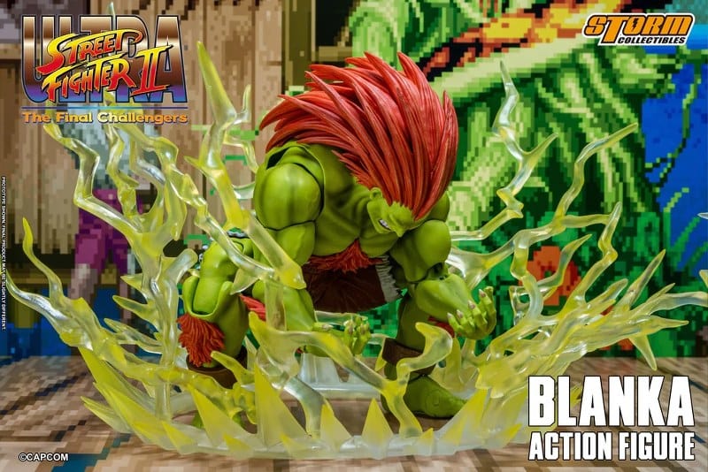 STORM COLLECTIBLES Ultra Street Fighter II: The Final Challengers - Blanka 1/12 Scale Action Figure