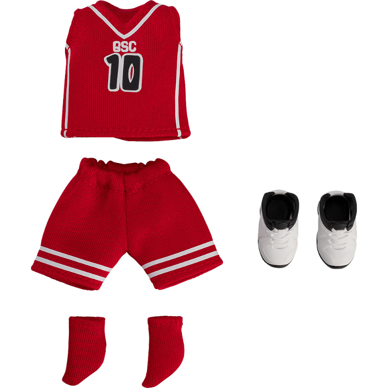 GOOD SMILE COMPANY Nendoroid Doll Outfit Set Basketball Uniform (Red)