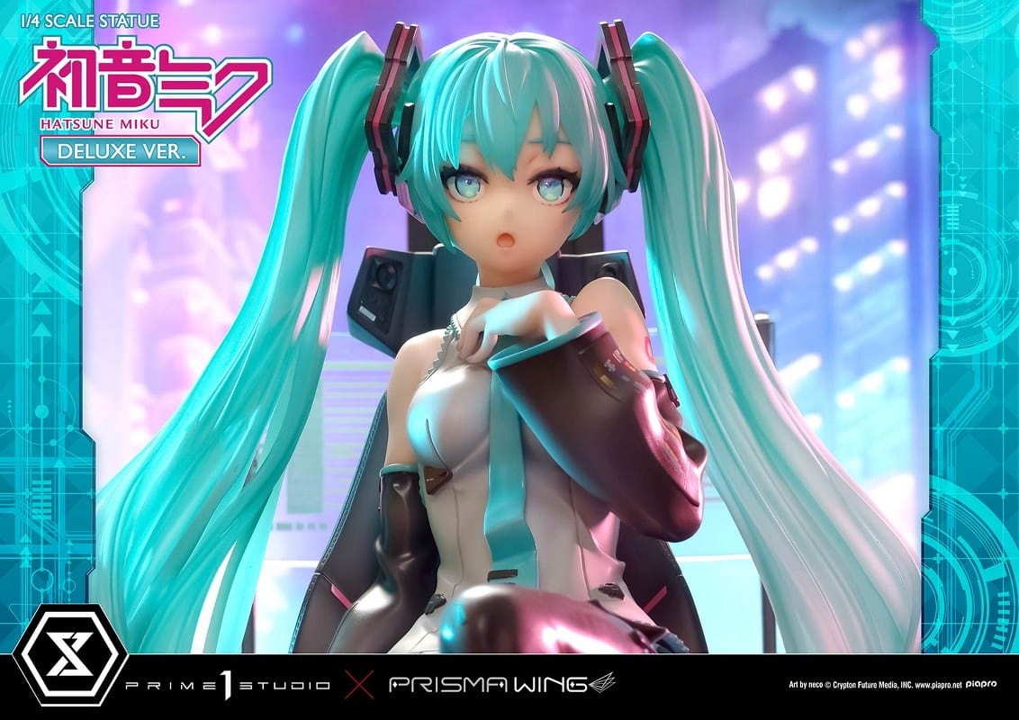 PRIME 1 STUDIO PRISMA WING Hatsune Miku "Art by neco" Deluxe Version 1/4 Scale Statue