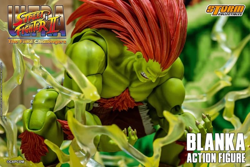 STORM COLLECTIBLES Ultra Street Fighter II: The Final Challengers - Blanka 1/12 Scale Action Figure