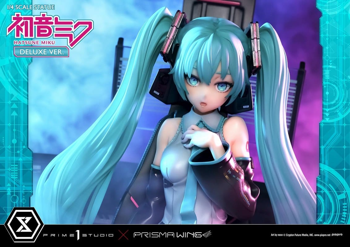 PRIME 1 STUDIO PRISMA WING Hatsune Miku "Art by neco" Deluxe Version 1/4 Scale Statue