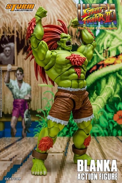 STORM COLLECTIBLES Ultra Street Fighter II: The Final Challengers - Blanka 1/12 Scale Action Figure