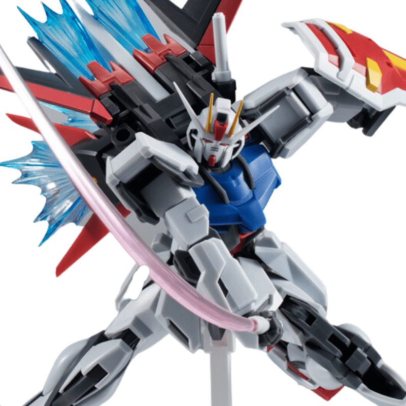 BANDAI SPIRITS Mobile Suit Gundam SEED Robot Spirits 15th Anniversary GAT-X105+AQM/E-X01 AILE Strike Gundam (Ver. A.N.I.M.E.)