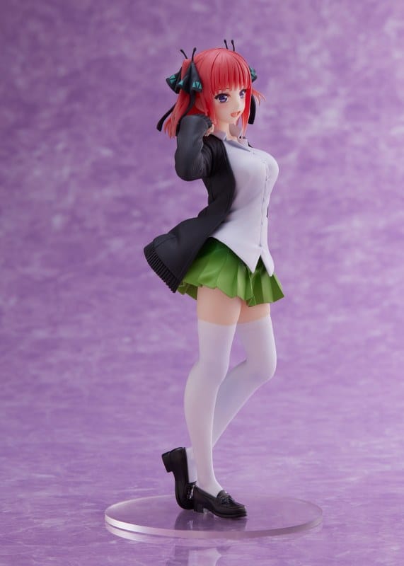 TAITO The Quintessential Quintuplets 2 Coreful Figure - Nino Nakano (School Uniform Ver.) Renewal Edition