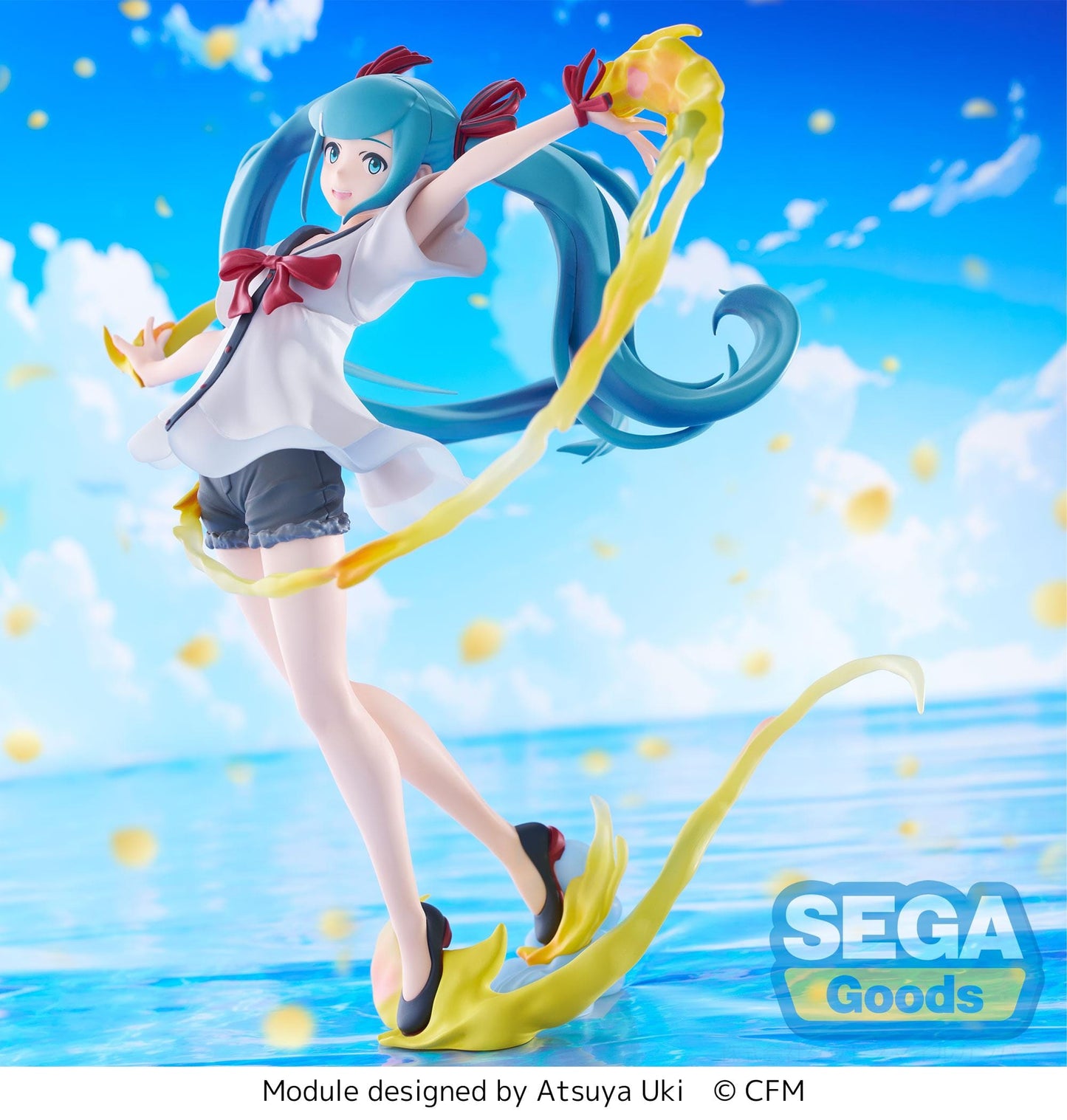 SEGA Hatsune Miku: Project Diva Mega 39's FiGURiZM - Hatsune Miku (Shiny T.R. Ver.) Figure