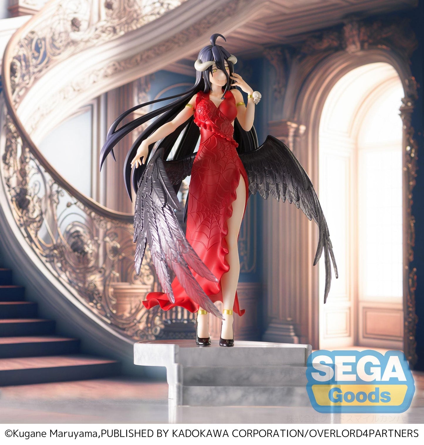 SEGA Overlord Albedo (Red Dress) Figure