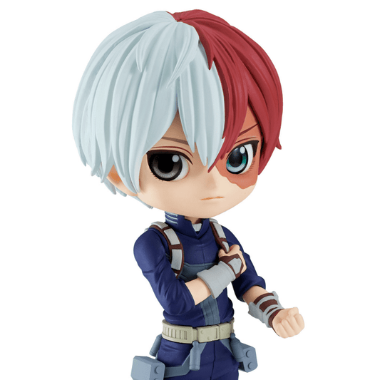 BANPRESTO My Hero Academia Q Posket - Shoto Todoroki II Figure