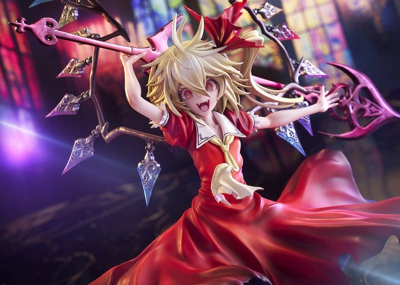 QUES Q Touhou Project Flandre Scarlet (Koumajou Densetsu Ver.) 1/8 Scale Figure