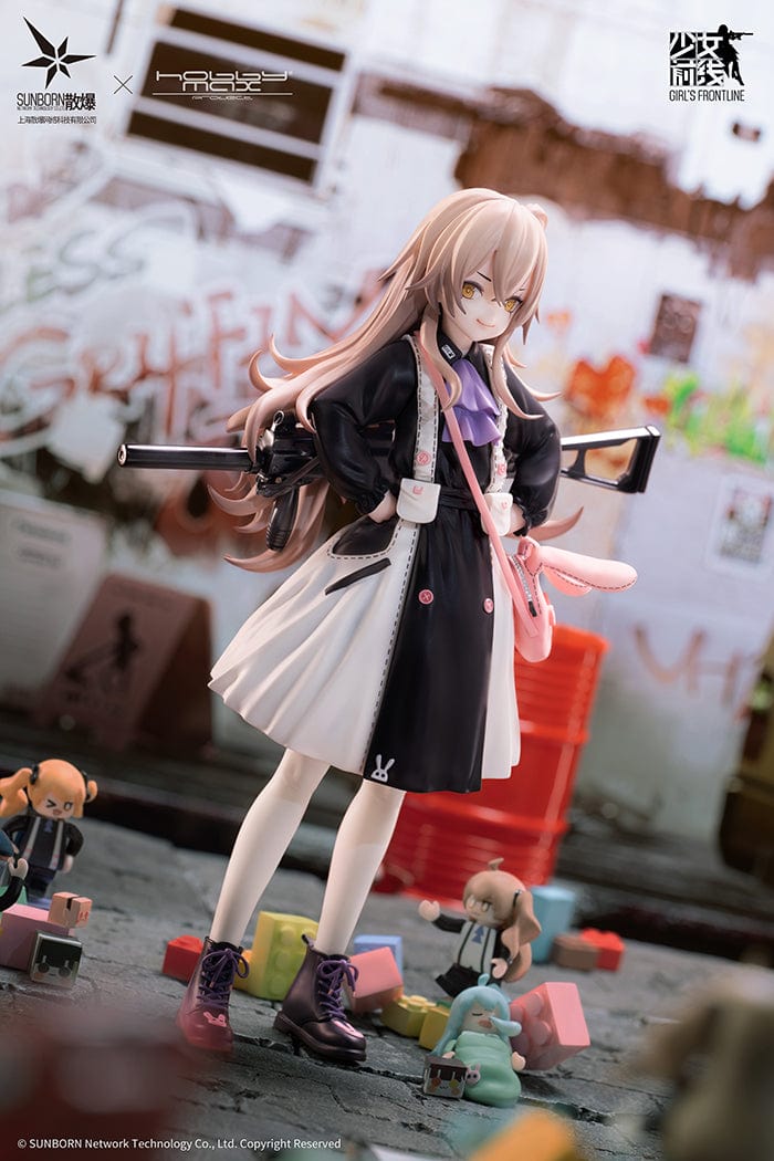 HOBBY MAX Girls' Frontline UMP45 (Lop-Eared Rabbit Agent Ver.) 1/7 Scale Figure