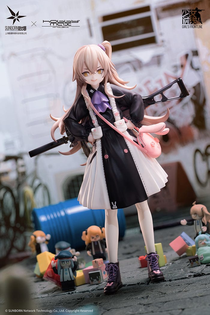 HOBBY MAX Girls' Frontline UMP45 (Lop-Eared Rabbit Agent Ver.) 1/7 Scale Figure