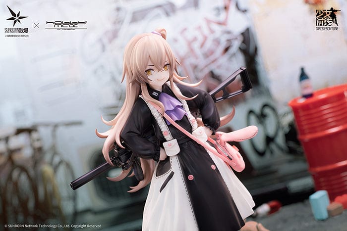 HOBBY MAX Girls' Frontline UMP45 (Lop-Eared Rabbit Agent Ver.) 1/7 Scale Figure