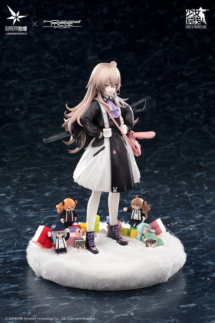 HOBBY MAX Girls' Frontline UMP45 (Lop-Eared Rabbit Agent Ver.) 1/7 Scale Figure