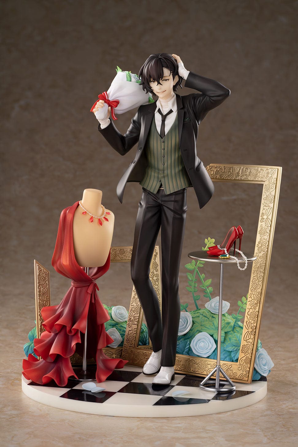 HOBBY MAX Bungo Stray Dogs: Tales of the Lost Osamu Dazai (Formal Dress Lookin' Sharp Deluxe Ver.) 1/8 Scale Figure