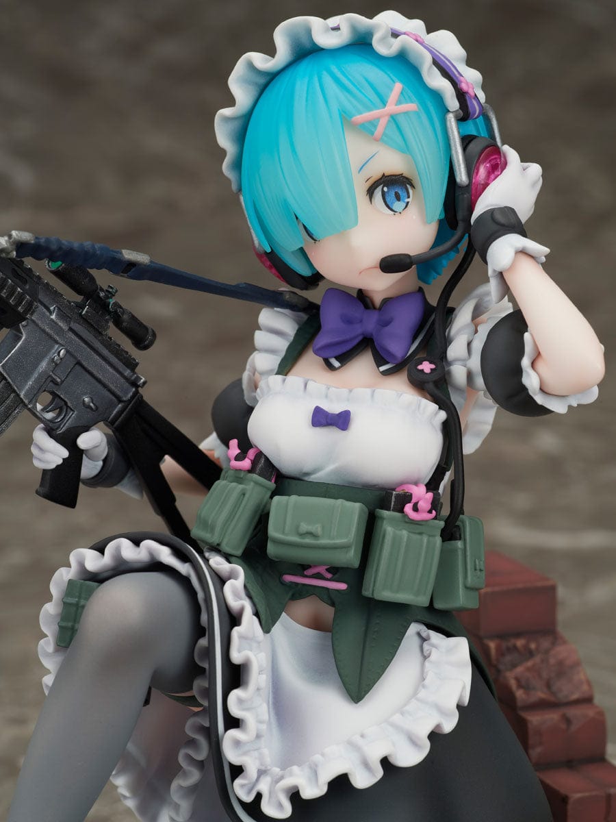 FURYU Re:Zero -Starting Life in Another World- F:Nex Rem (Military Ver.) 1/7 Scale Figure