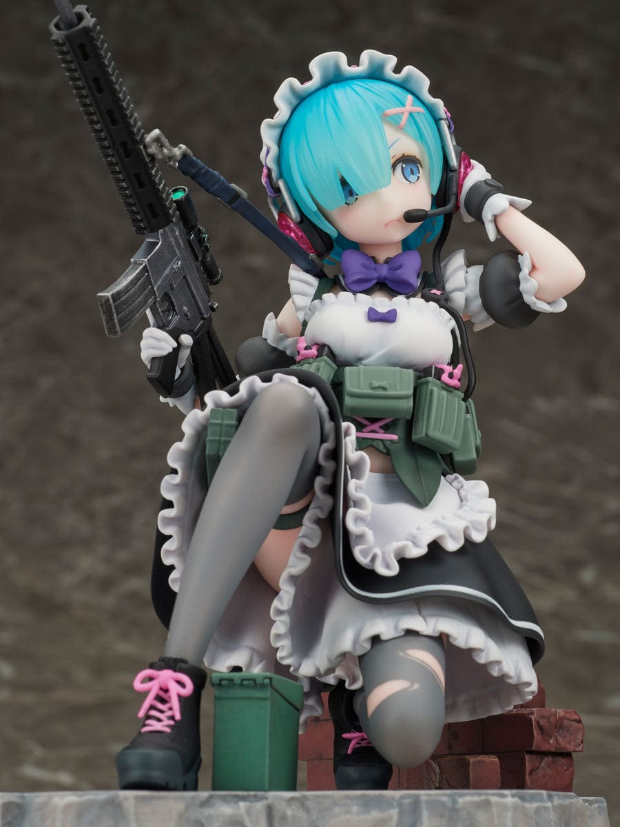 FURYU Re:Zero -Starting Life in Another World- F:Nex Rem (Military Ver.) 1/7 Scale Figure