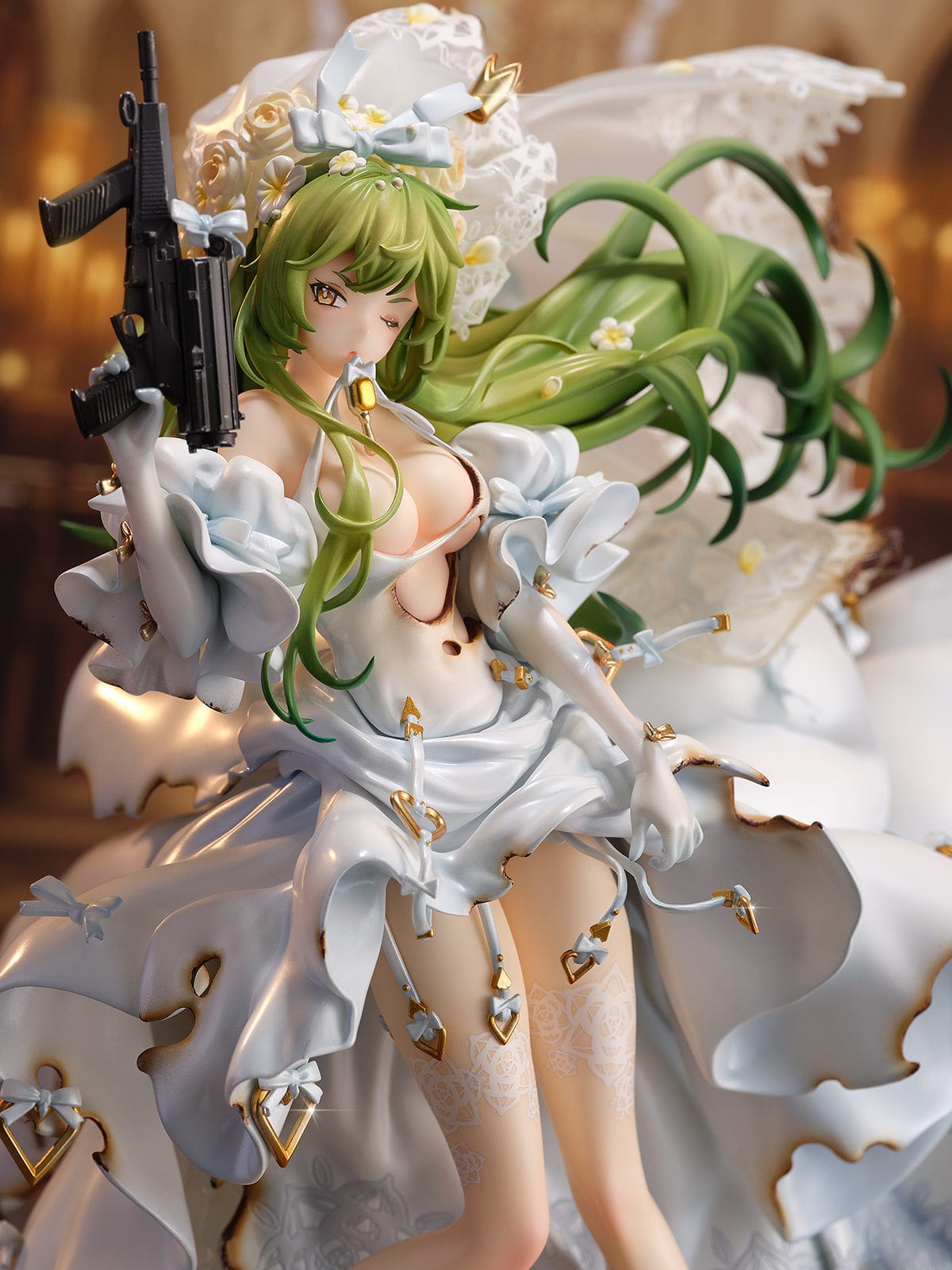 ESTREAM Girls' Frontline M950A The Warbler and the Rose (Wounded Ver.) 1/7 Scale Shibuya Scramble Figure