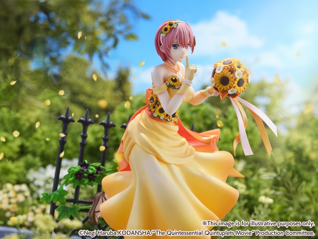 ESTREAM The Quintessential Quintuplets Ichika Nakano (Floral Dress Ver.) 1/7 Scale Shibuya Scramble Figure