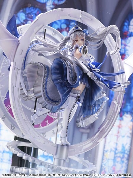 ESTREAM Date A Bullet The White Queen (Royal Blue Sapphire Dress Ver.) 1/7 Scale Shibuya Scramble Figure