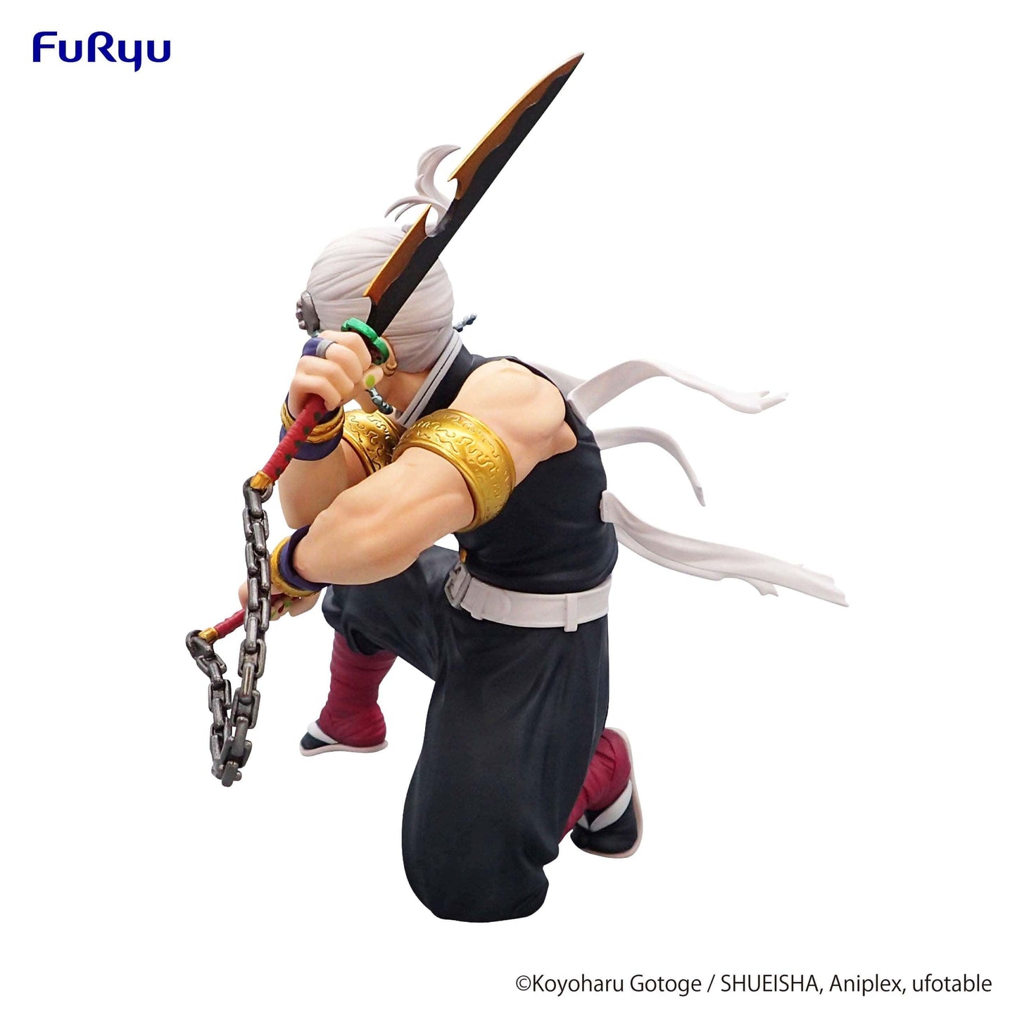 FURYU Demon Slayer: Kimetsu no Yaiba Tengen Uzui Noodle Stopper Figure