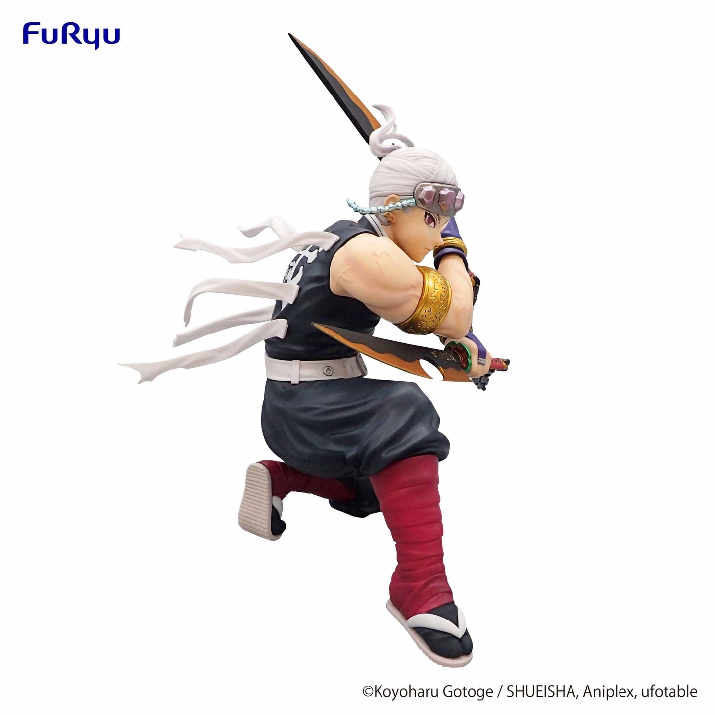 FURYU Demon Slayer: Kimetsu no Yaiba Tengen Uzui Noodle Stopper Figure