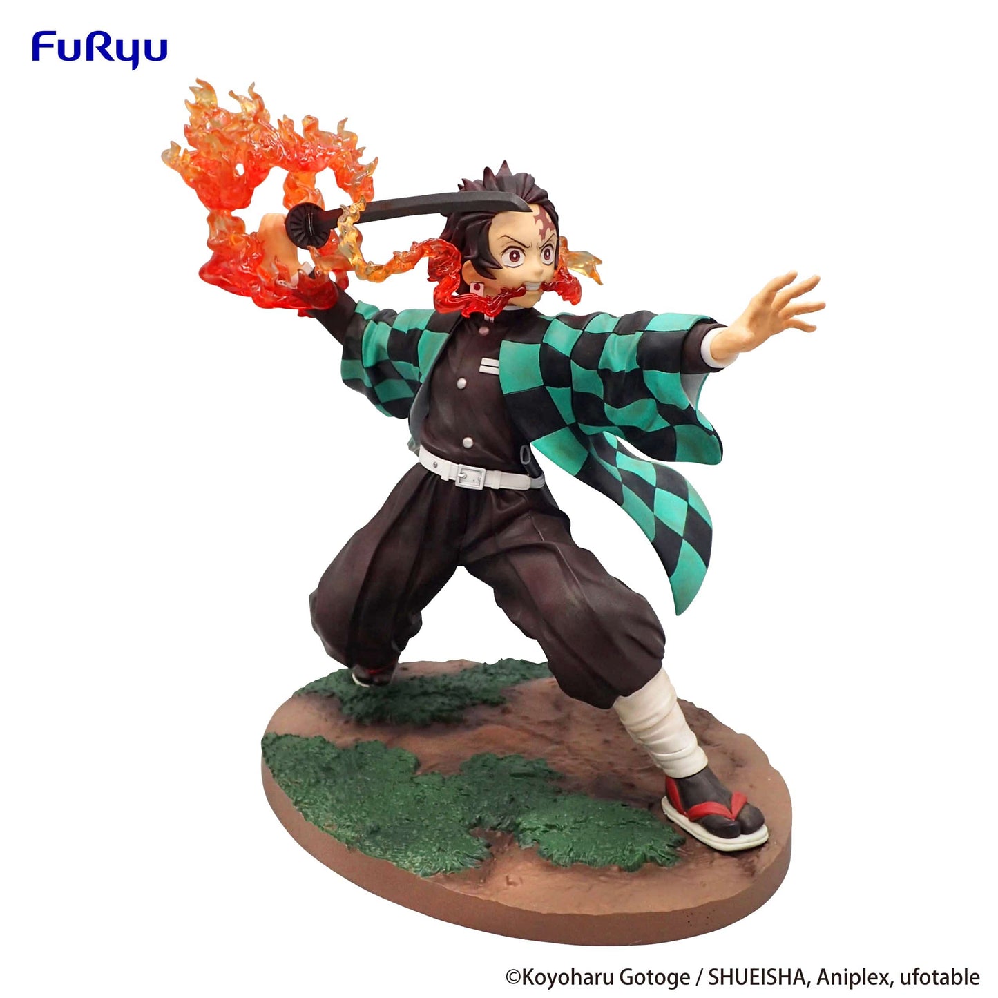 FURYU Demon Slayer: Kimetsu no Yaiba Kamado Tanjiro Exceed Creative Figure