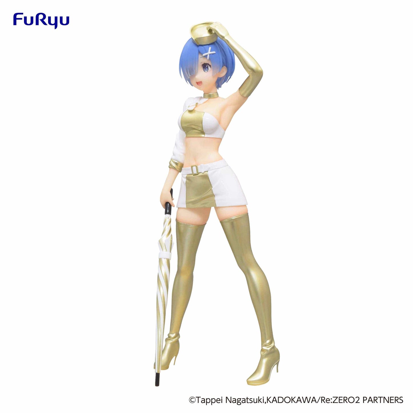 FURYU Re:Zero Starting Life in Another World Trio-Try-iT Rem (Grid Girl Ver.) Figure