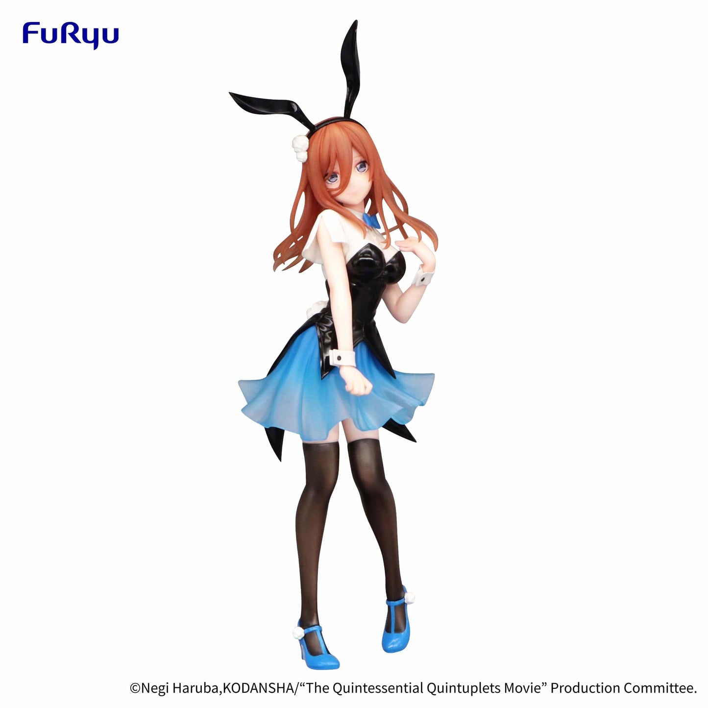 FURYU The Quintessential Quintuplets Movie Miku Nakano (Bunnies ver.) Trio-Try-iT Figure