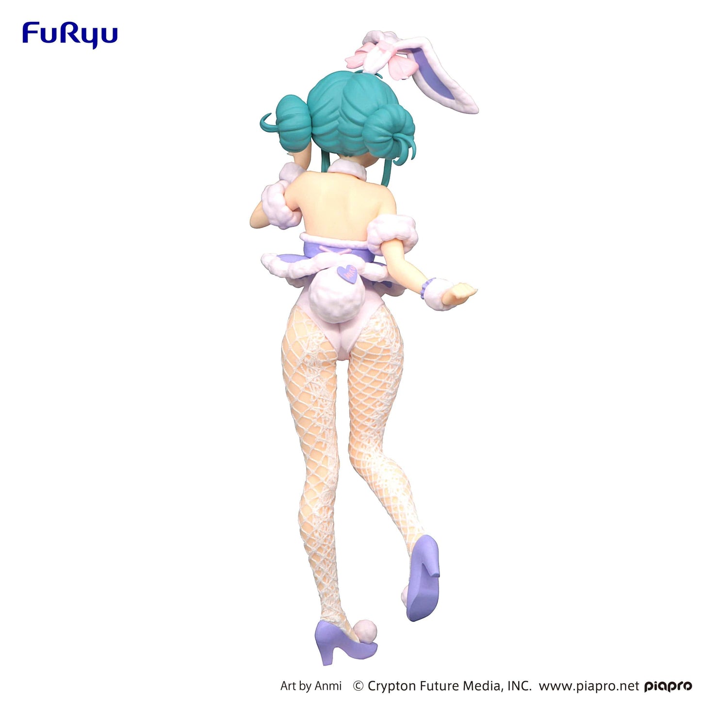 FURYU Vocaloid BiCute Bunnies Hatsune Miku White Rabbit (Purple Color Ver.)