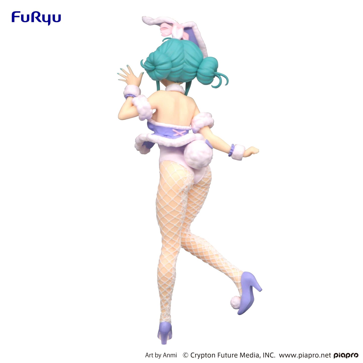 FURYU Vocaloid BiCute Bunnies Hatsune Miku White Rabbit (Purple Color Ver.)