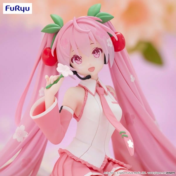 FURYU Vocaloid Sakura Miku 2024 Noodle Stopper Figure