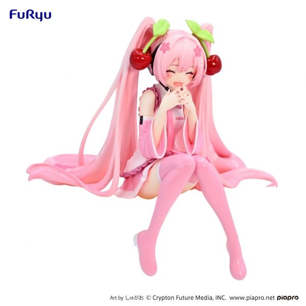 FURYU Hatsune Miku Noodle Stopper Sakura Miku (2023 Smile ver.) Figure