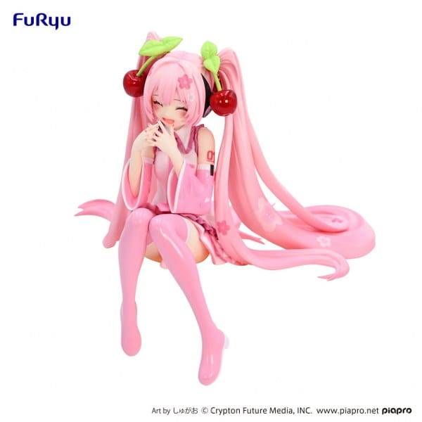 FURYU Hatsune Miku Noodle Stopper Sakura Miku (2023 Smile ver.) Figure