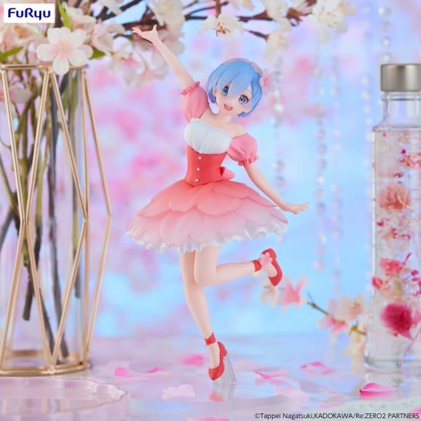 FURYU Re:ZERO -Starting Life in Another World- Trio-Try-iT Rem (Cherry Blossom ver.) Figure