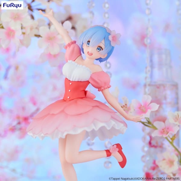 FURYU Re:ZERO -Starting Life in Another World- Trio-Try-iT Rem (Cherry Blossom ver.) Figure