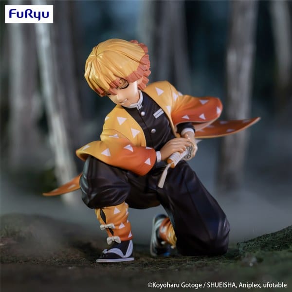 FURYU Demon Slayer: Kimetsu no Yaiba Noodle Stopper Agatsuma Zenitsu Figure