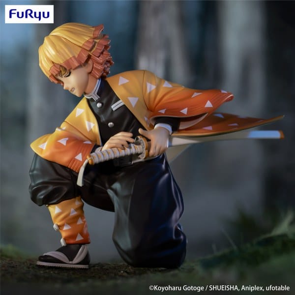 FURYU Demon Slayer: Kimetsu no Yaiba Noodle Stopper Agatsuma Zenitsu Figure