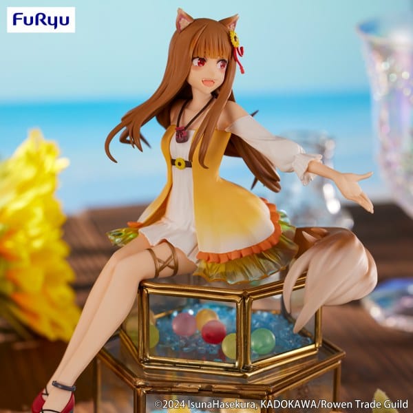 FURYU Spice and Wolf Noodle Stopper - Holo (Sunflower Dress Ver.) Figure