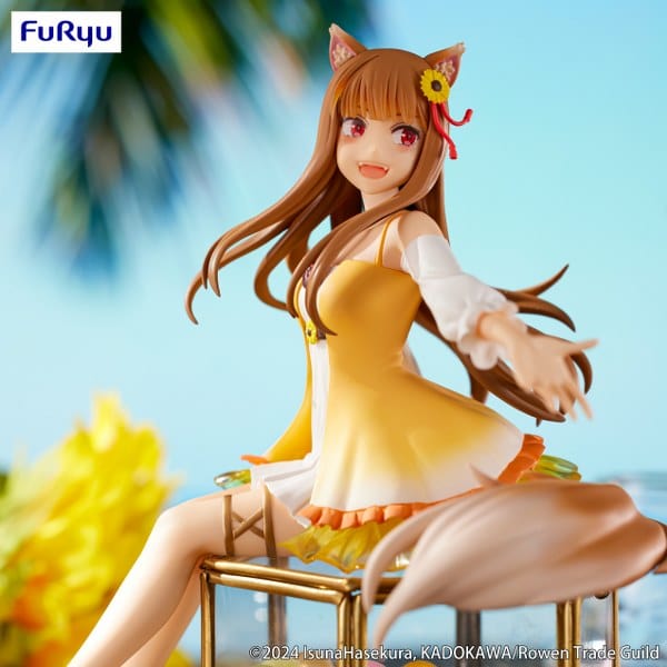 FURYU Spice and Wolf Noodle Stopper - Holo (Sunflower Dress Ver.) Figure