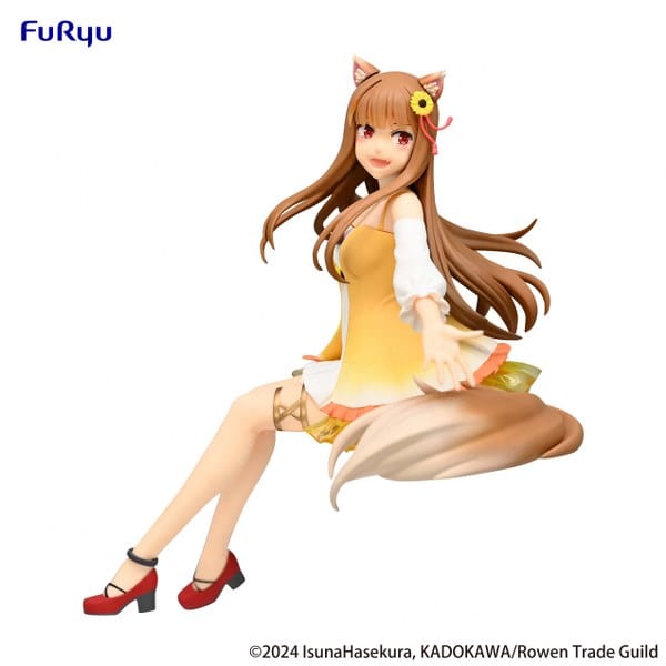 FURYU Spice and Wolf Noodle Stopper - Holo (Sunflower Dress Ver.) Figure