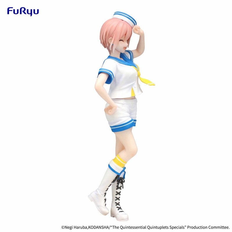 FURYU The Quintessential Quintuplets Trio-Try-iT Ichika Nakano (Marine Look Ver.) Figure